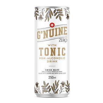 G'nuine zero alkoholfrei
with Tonic Dosen EW