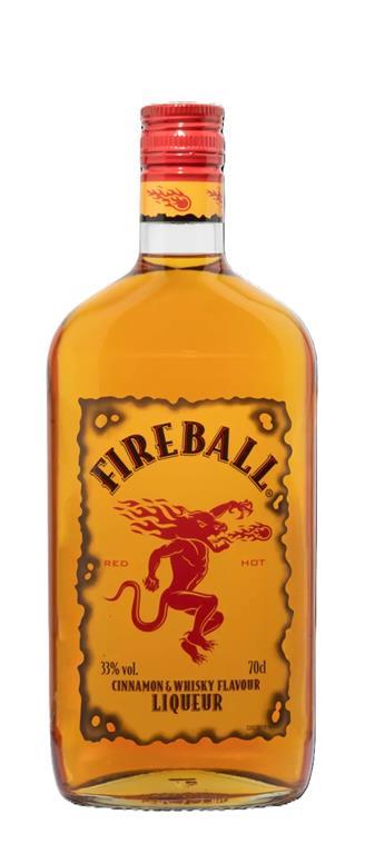 Fireball Cinnamon & Whisky Flavour Liqueur