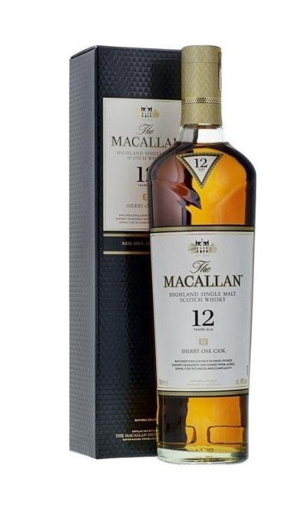 The Macallan Sherry Oak 12 years old
Speyside Single Malt Scotch Whisky